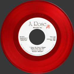 Woody Wright and Memphis - I Hope - A. Rose Records